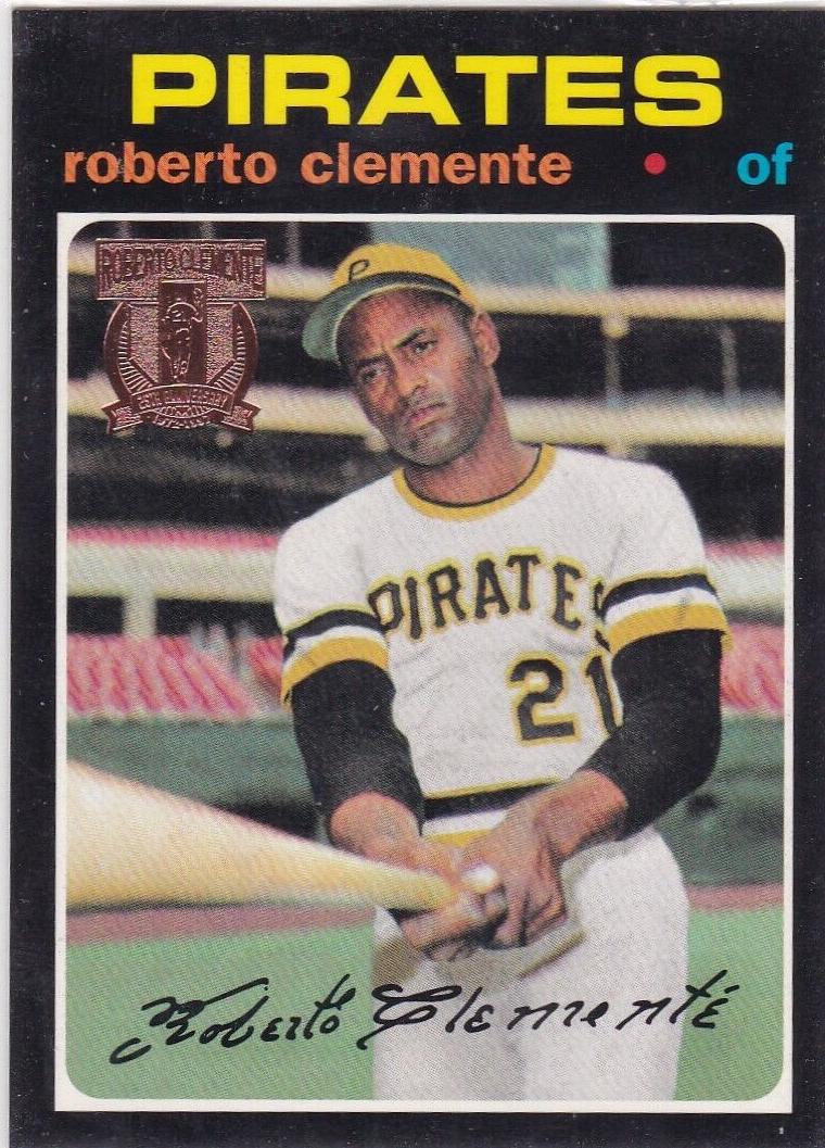 1971 Topps #630 Roberto Clemente front