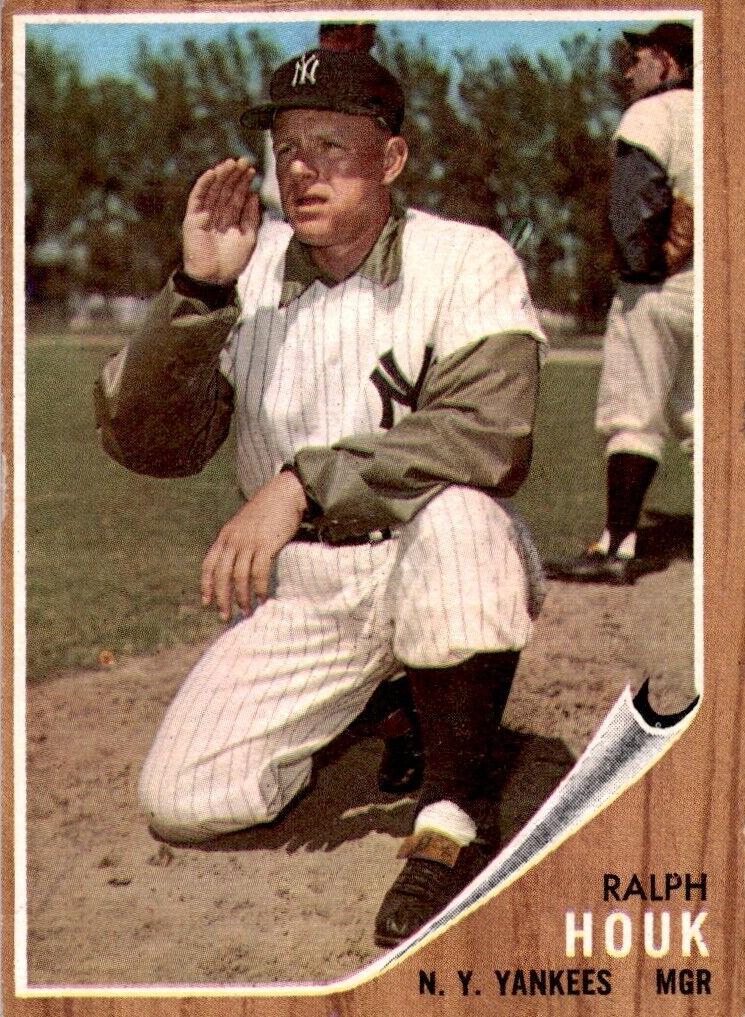 1962 Topps Ralph Houk #88 card