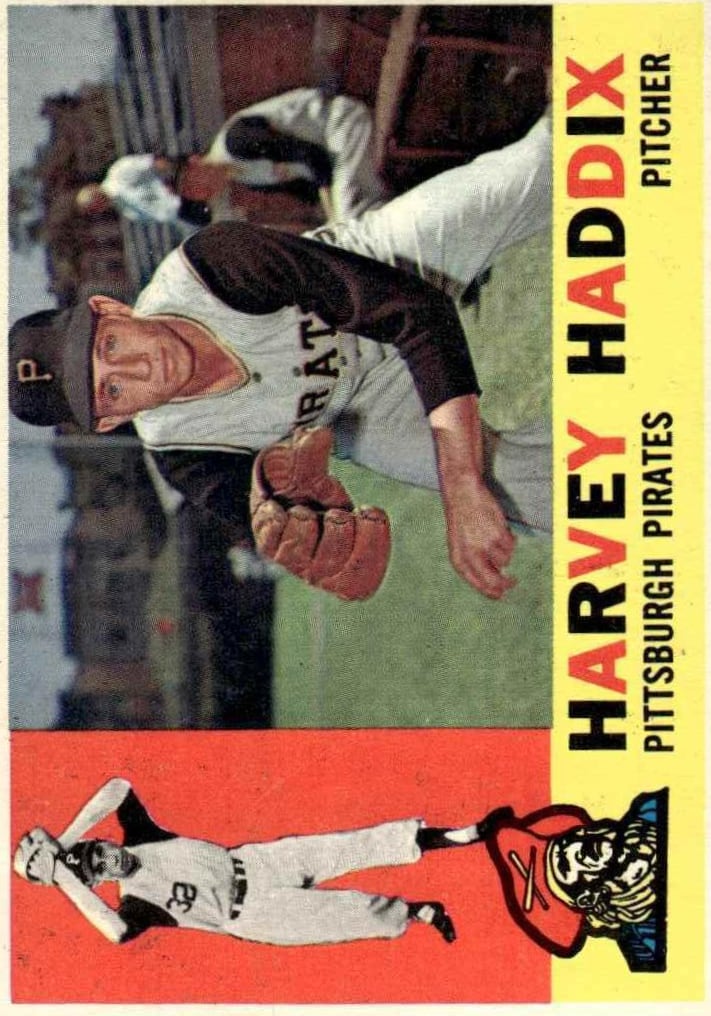 1960 Harvey Haddix #340