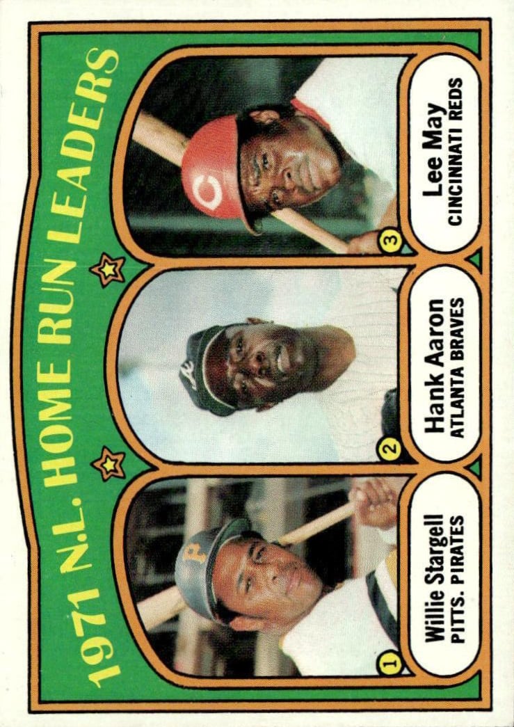 1972 N.L. Home Run Leaders #89