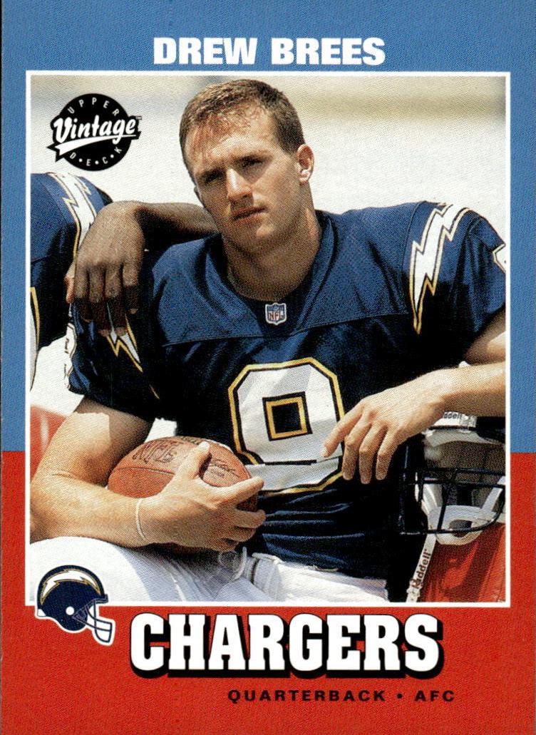 2001 Upper Deck Vintage Drew Brees #251 card