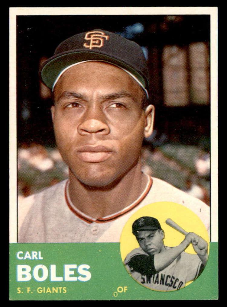 1963 Topps Carl Boles #428 card