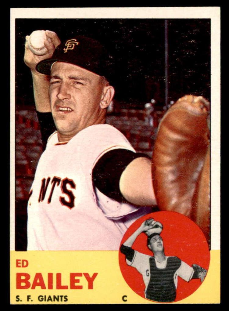 1963 Topps Ed Bailey #368 card