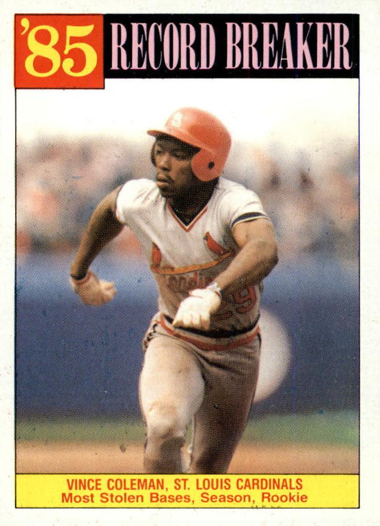 1986 Vince Coleman #201
