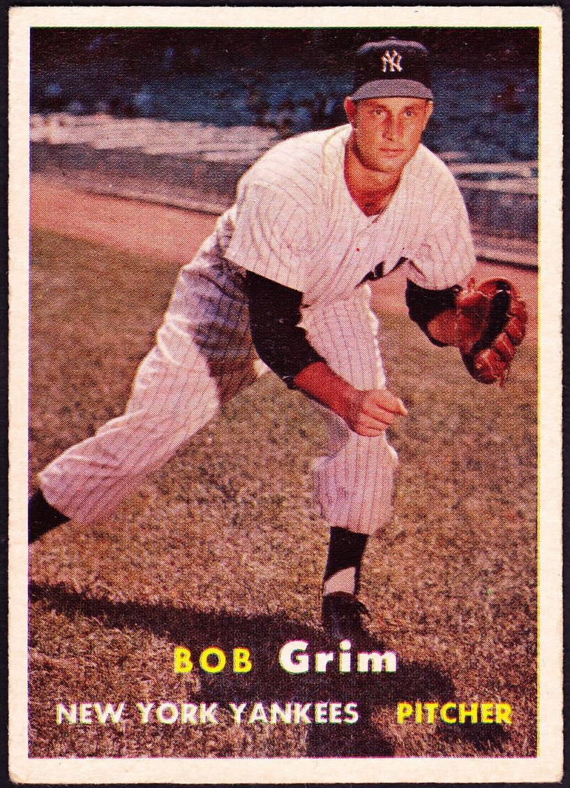 1957 Bob Grim #36