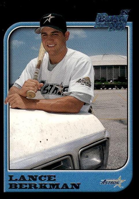 1997 Bowman Lance Berkman #438 card
