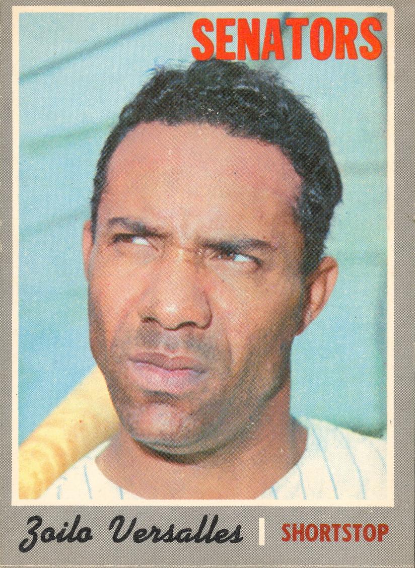 1970 Topps Zoilo Versalles #365 card