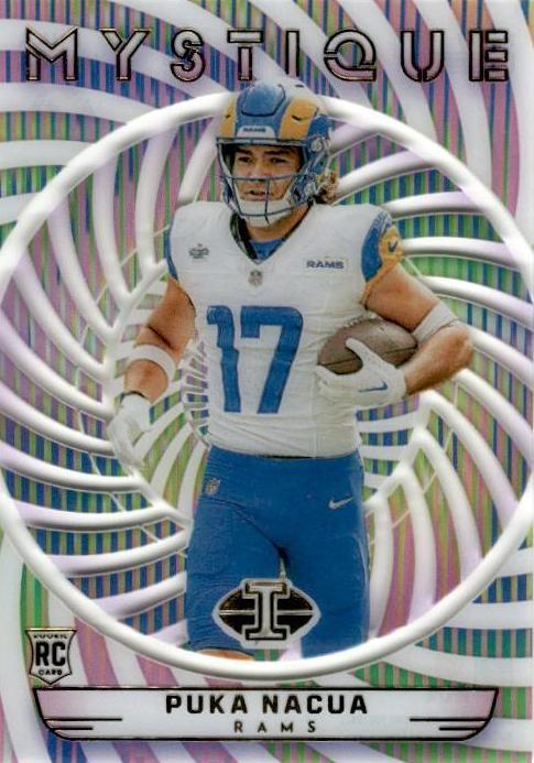 Puka Nacua 2023 Illusions Football card