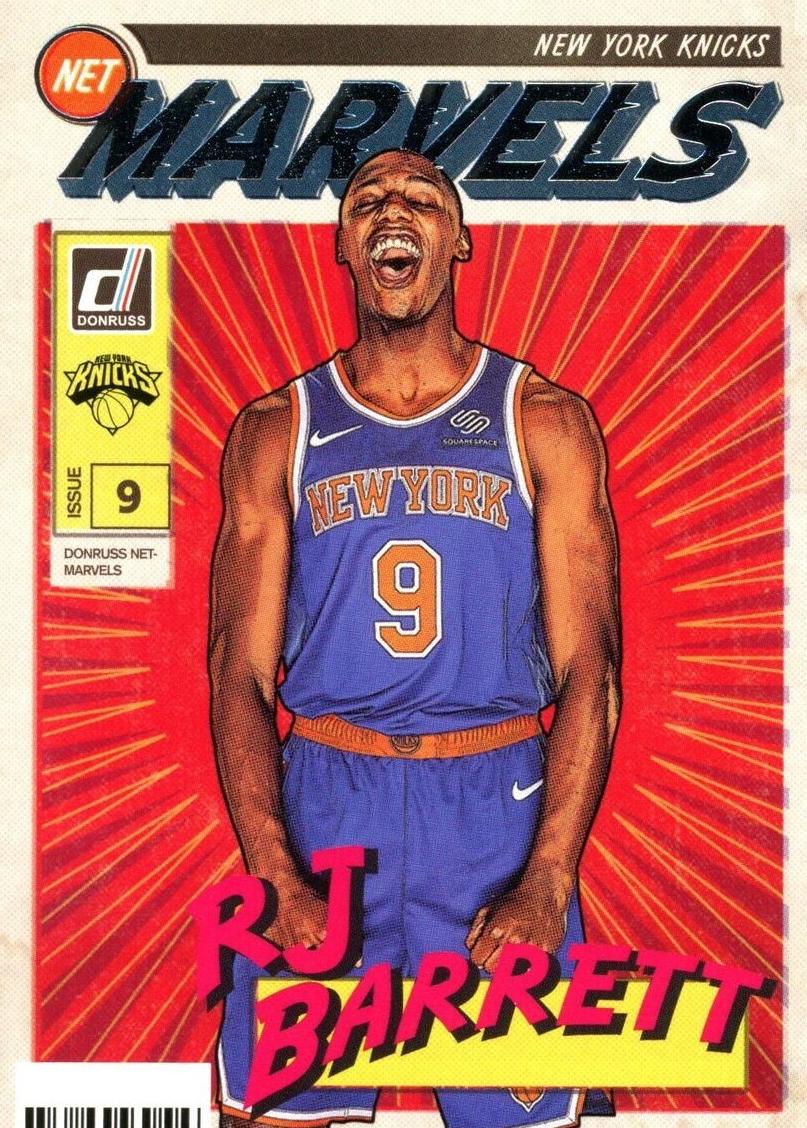 2019 Panini Donruss Net Marvels RJ Barrett #10 card
