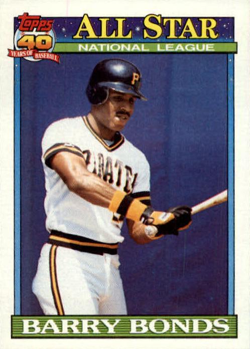 1991 Barry Bonds #401