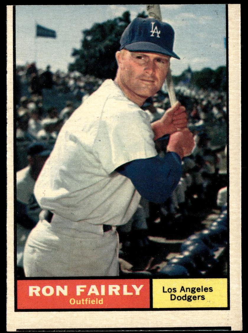 1961 Topps Ron Fairly #492 card