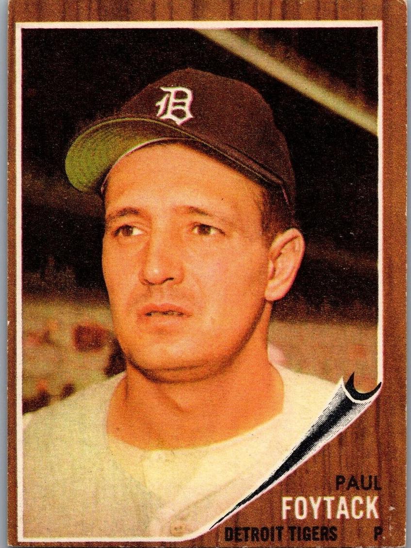 1962 Paul Foytack #349