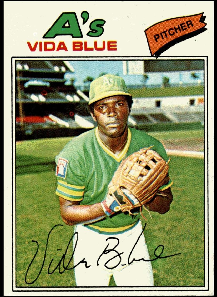 1977 Vida Blue #230