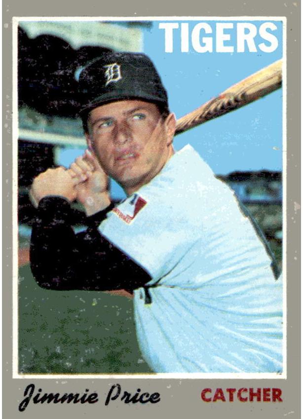 1970 Topps Jimmie Price #129 card