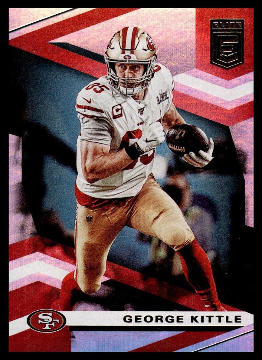 2020 Donruss Elite George Kittle #5 card
