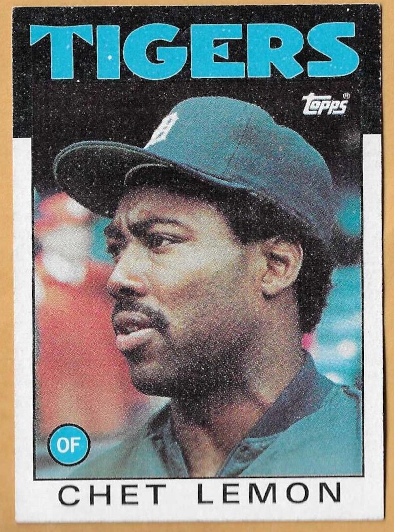 1986 Chet Lemon #160
