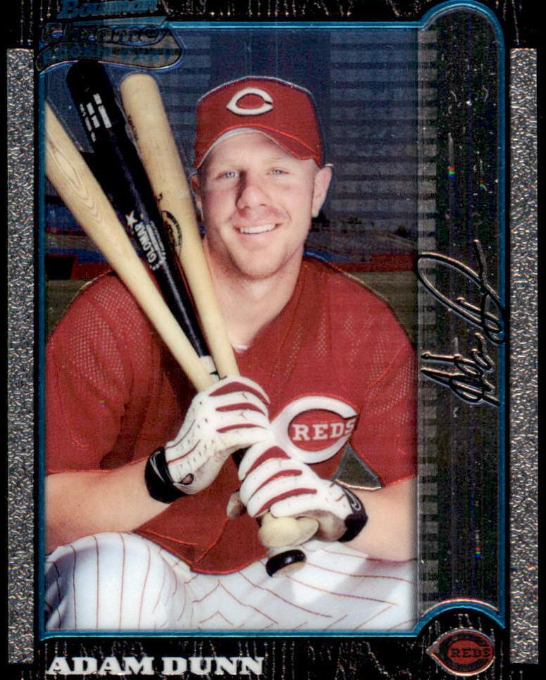 Adam Dunn 1999 Bowman Chrome Baseball