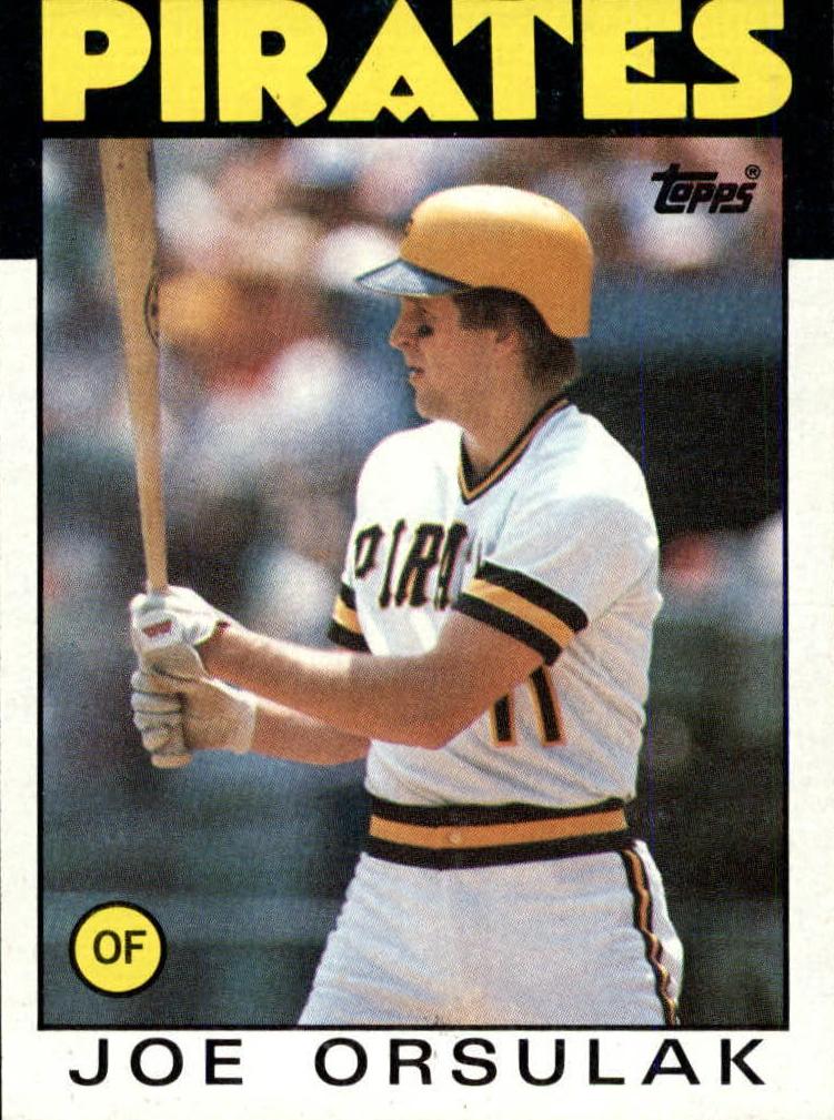 1986 Joe Orsulak #102