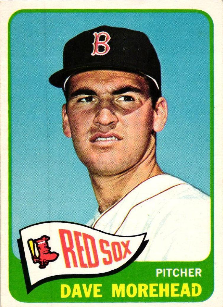1965 Topps Dave Morehead #434 card