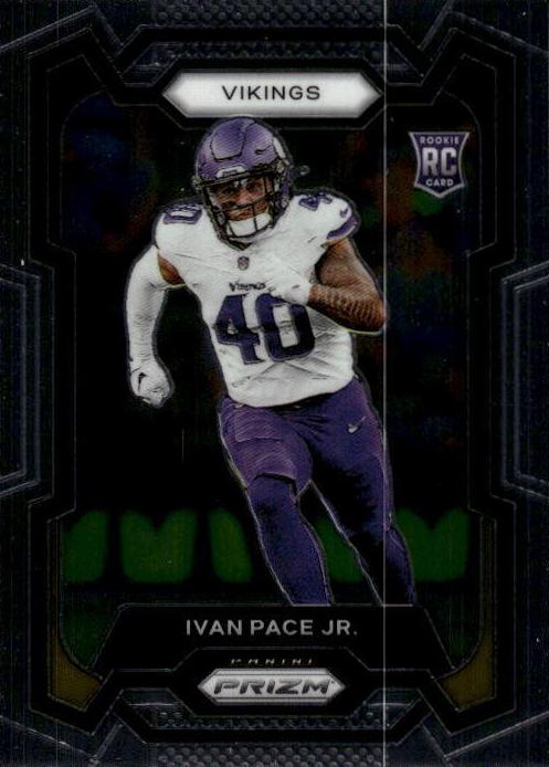 Ivan Pace Jr. 2023 Prizm Football card