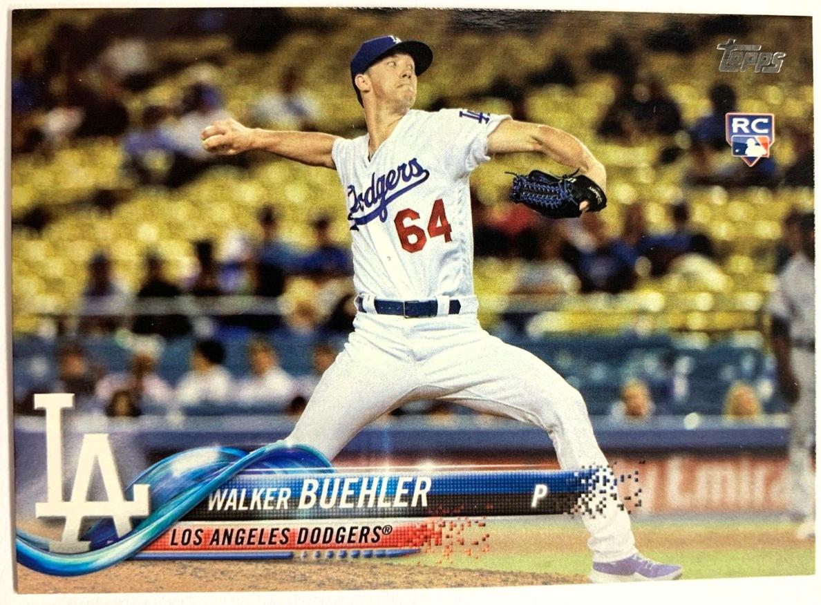 2018 Topps Walker Buehler #177 card