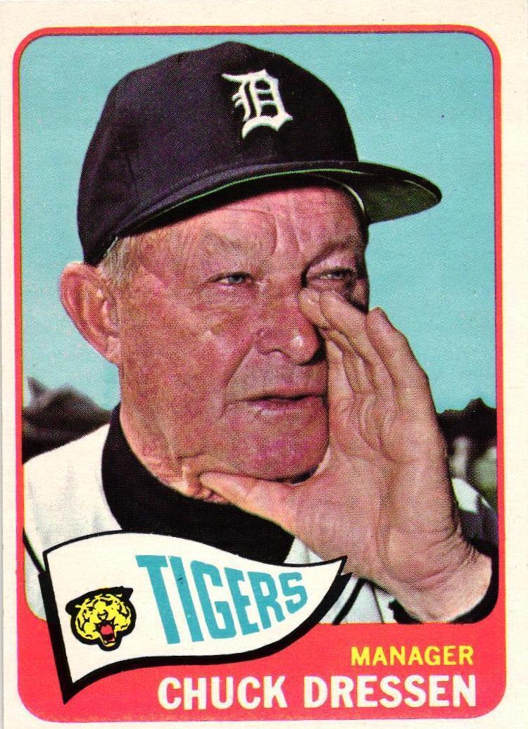 1965 Topps Chuck Dressen #538 card
