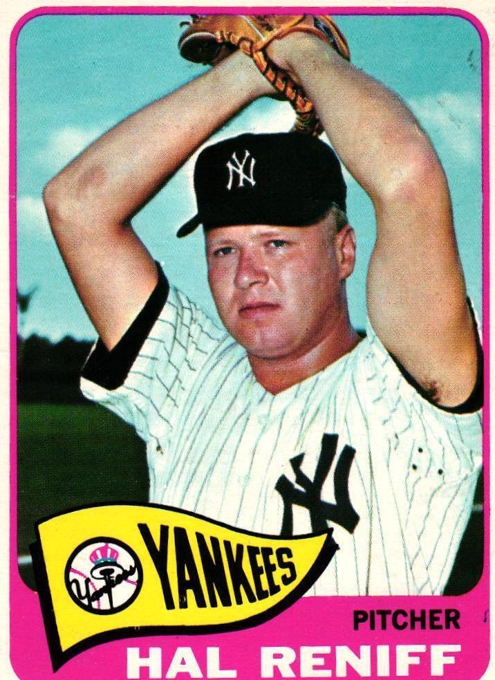 1965 Topps Hal Reniff #413 card