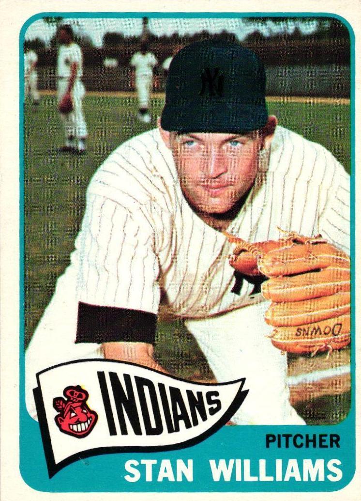 1965 Topps Stan Williams #404 card