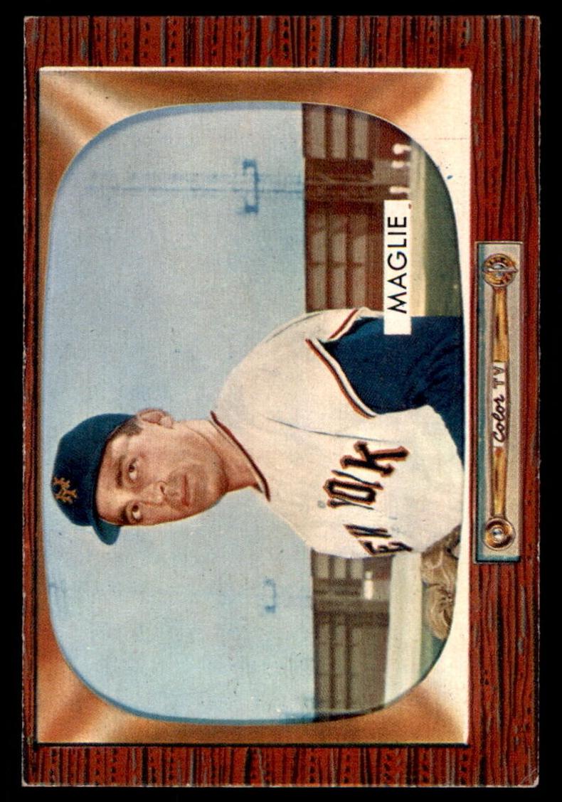 1955 Bowman Sal Maglie #95 card