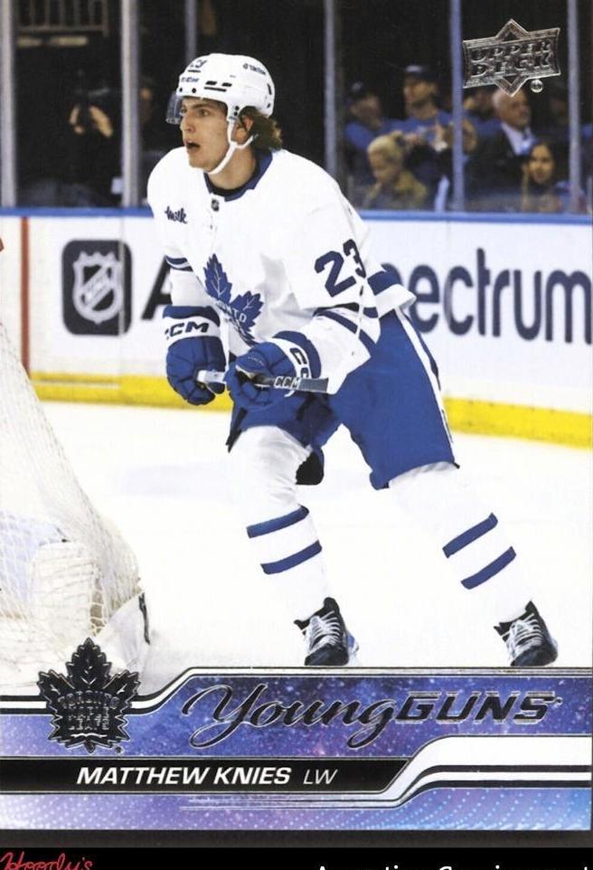 2023 Upper Deck Base #222 Matthew Knies front