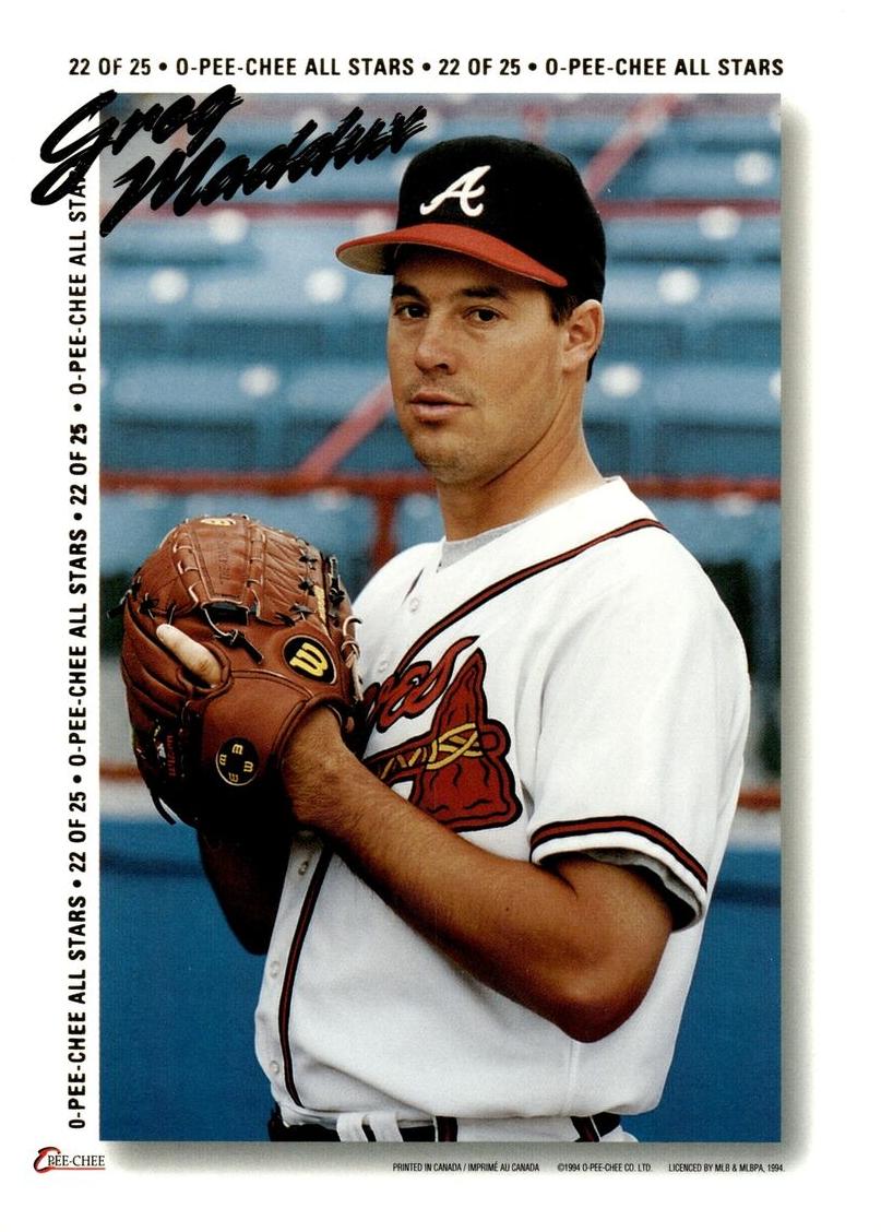 1994 Greg Maddux #22