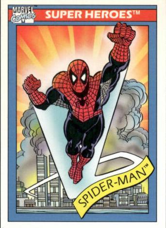 1990 Impel Marvel Universe Cosmic Spider-Man #30 card