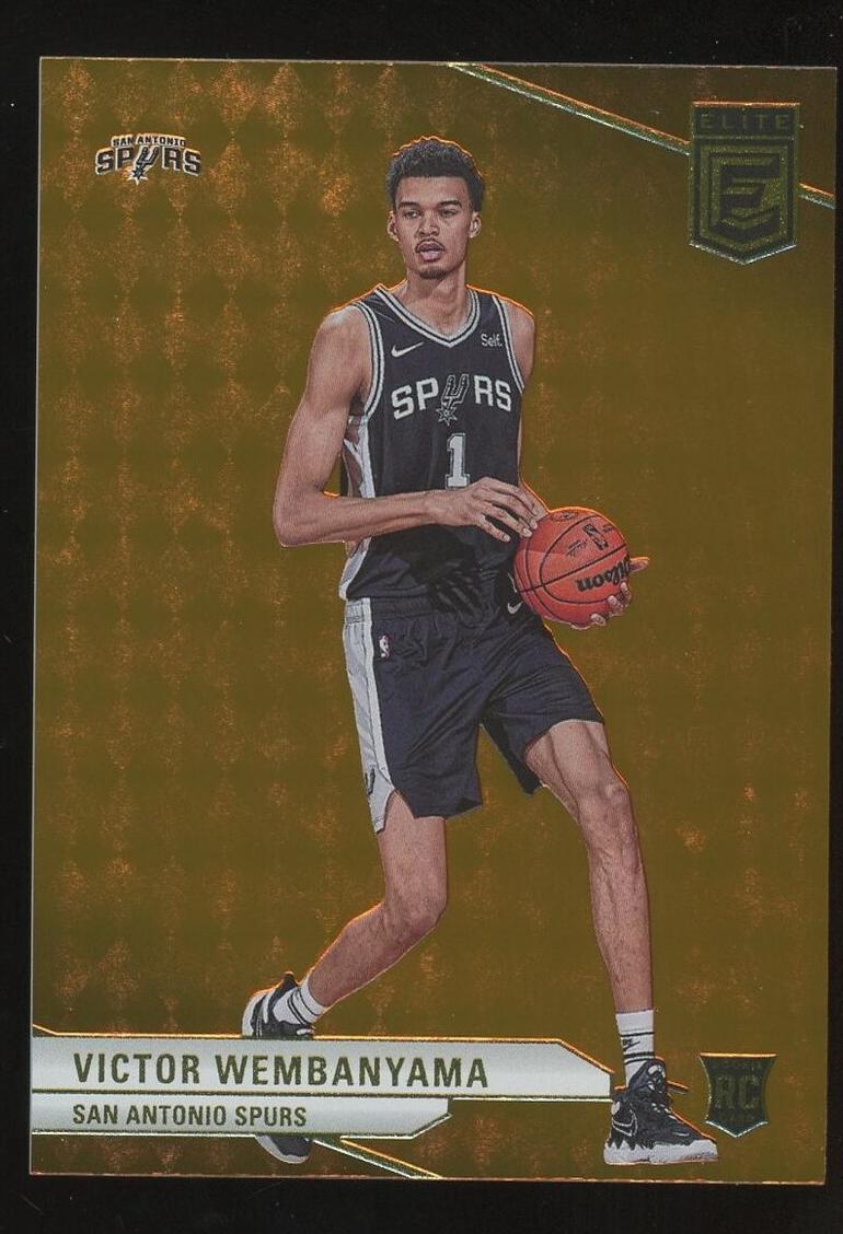 2023 Panini Donruss Orange #231 Victor Wembanyama front