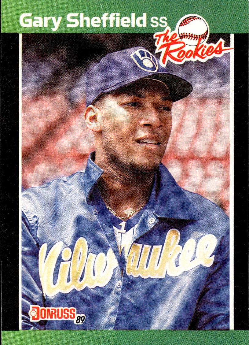 Gary Sheffield 1989 Donruss The Rookies Baseball