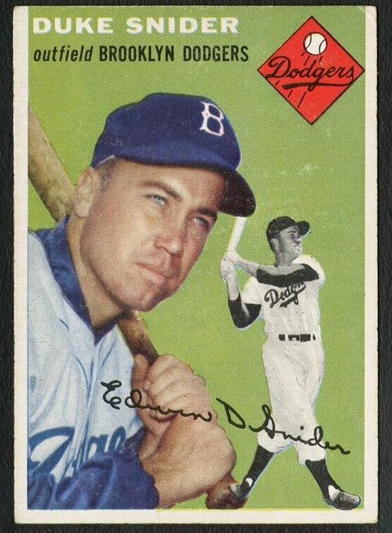 1954 Topps Duke Snider #32 card