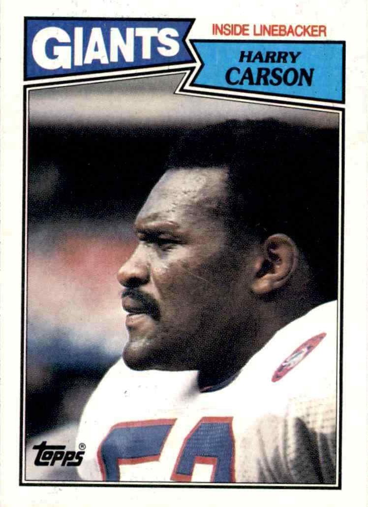 1987 Harry Carson #25