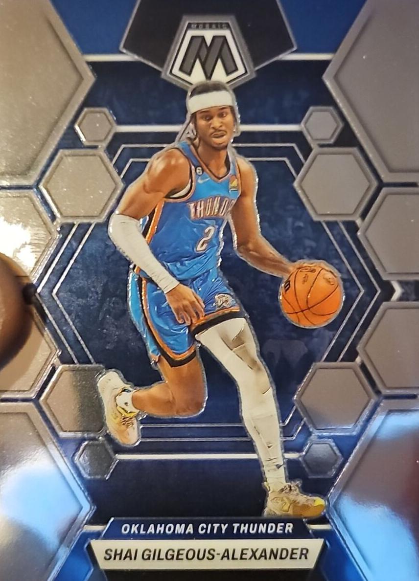 2022 Panini Mosaic Shai Gilgeous-Alexander #4 card