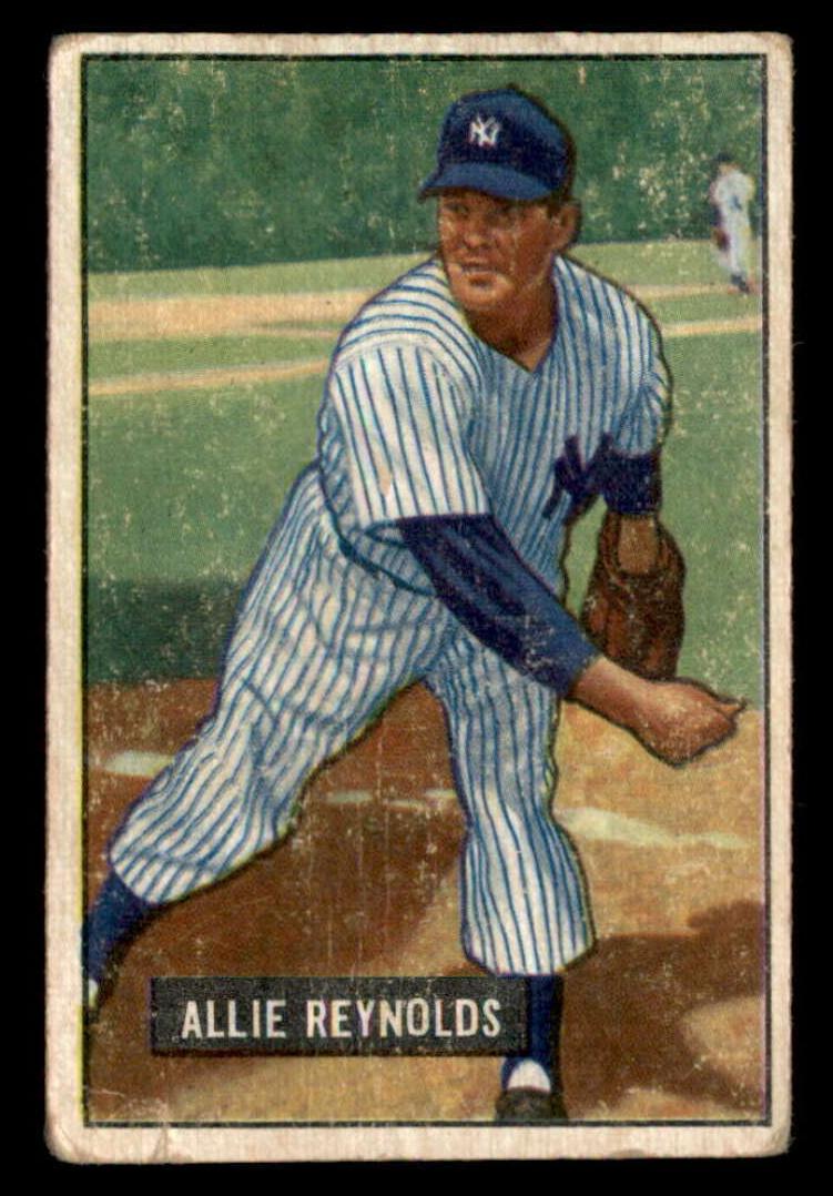 1951 Allie Reynolds #109