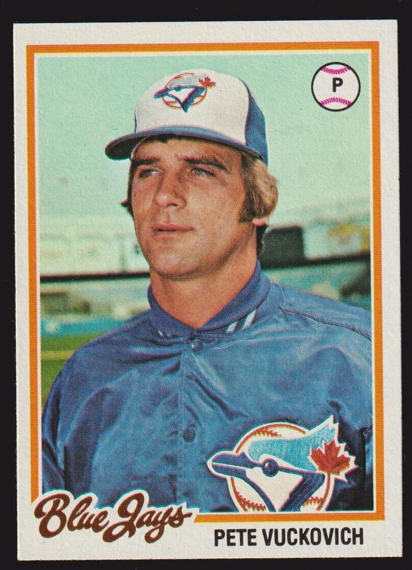 1978 Topps Pete Vuckovich #241 card