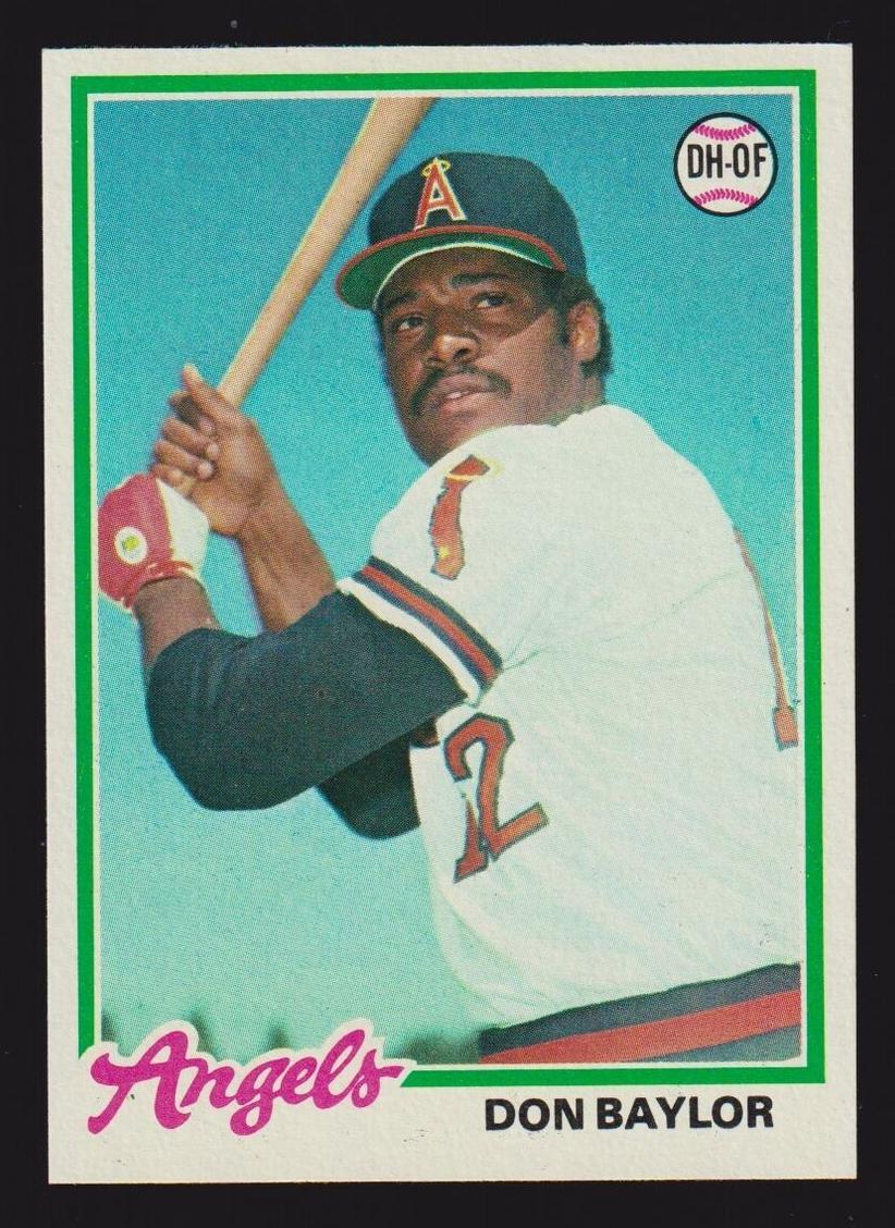 1978 Topps Don Baylor #48 card