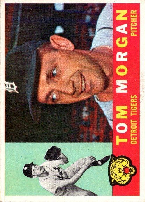 1960 Topps Tom Morgan #33 card