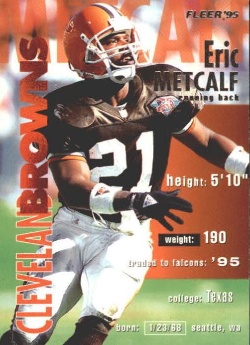 1995 Eric Metcalf #85