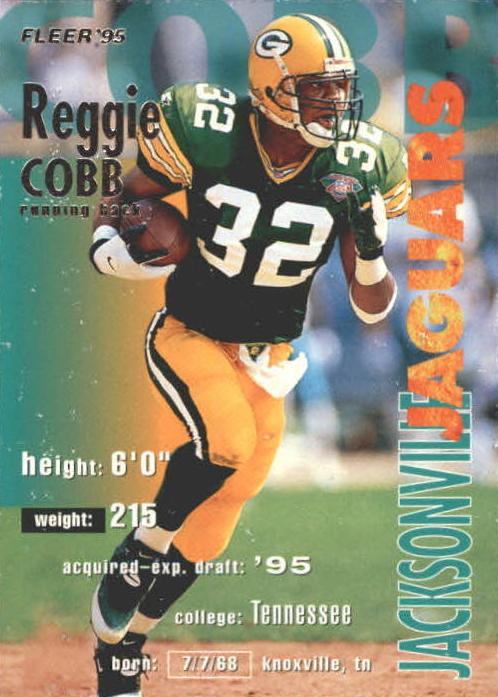1995 Reggie Cobb #170