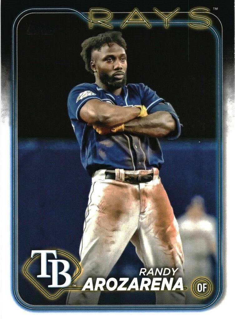 Randy Arozarena 2024 Topps Series 1 card