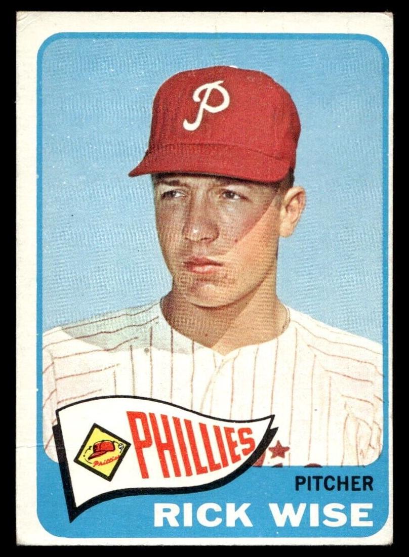 1965 Topps Rick Wise #322 card