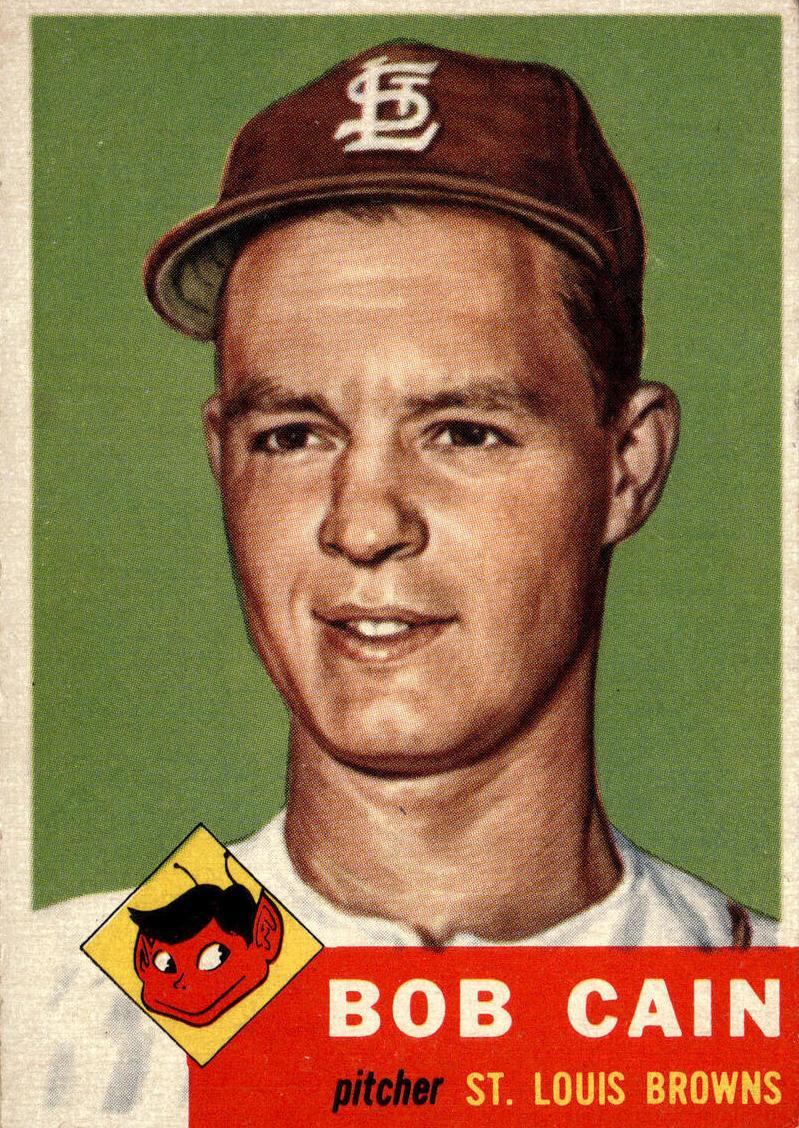 1953 Bob Cain #266