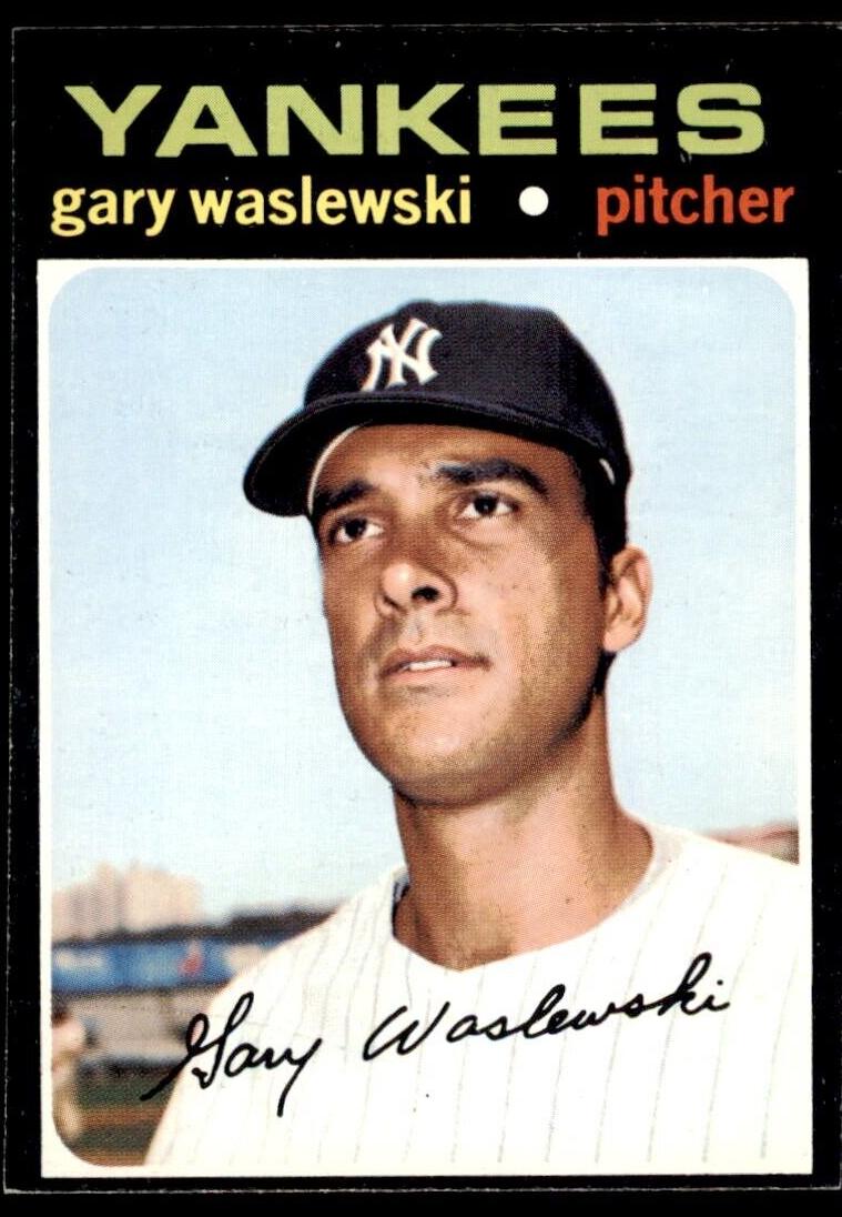 1971 Topps Gary Waslewski #277 card