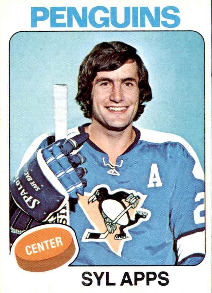 1975 Topps Syl Apps #130 card