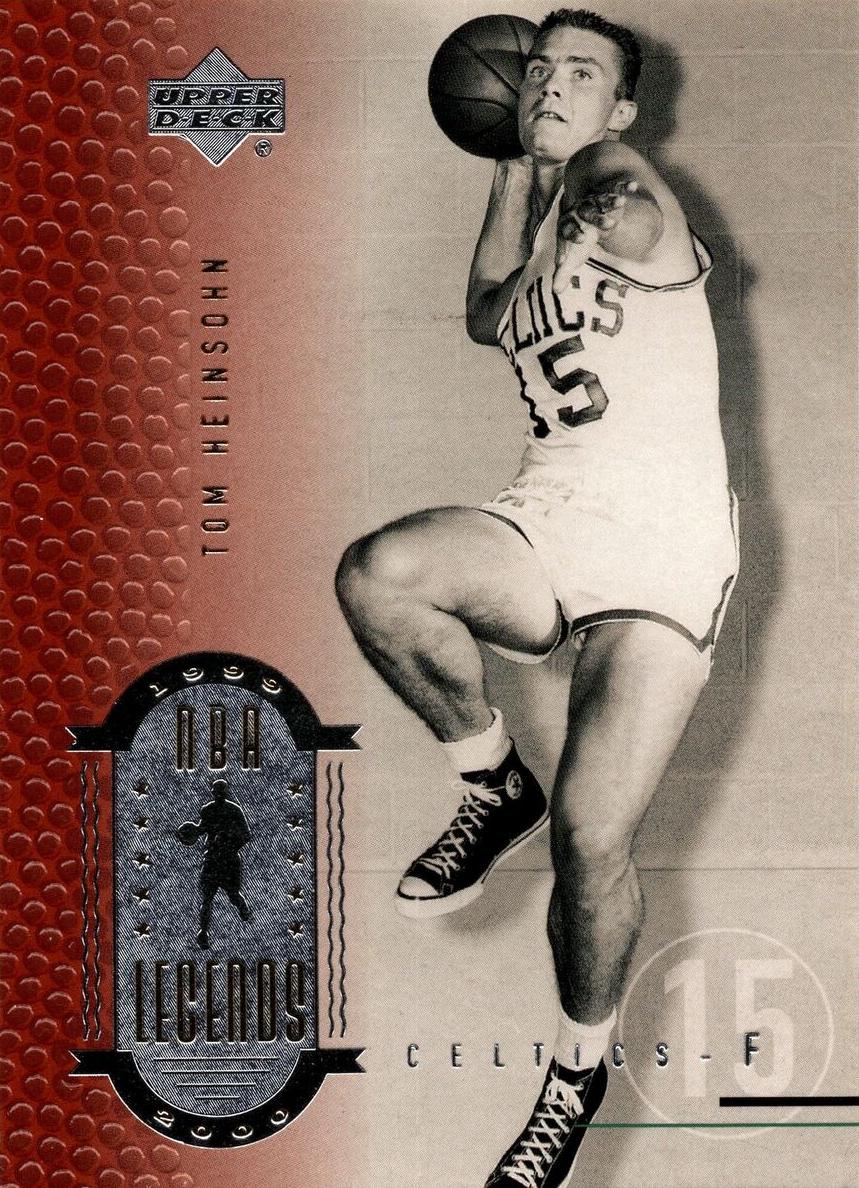 1999 Upper Deck Legends Tom Heinsohn #20 card