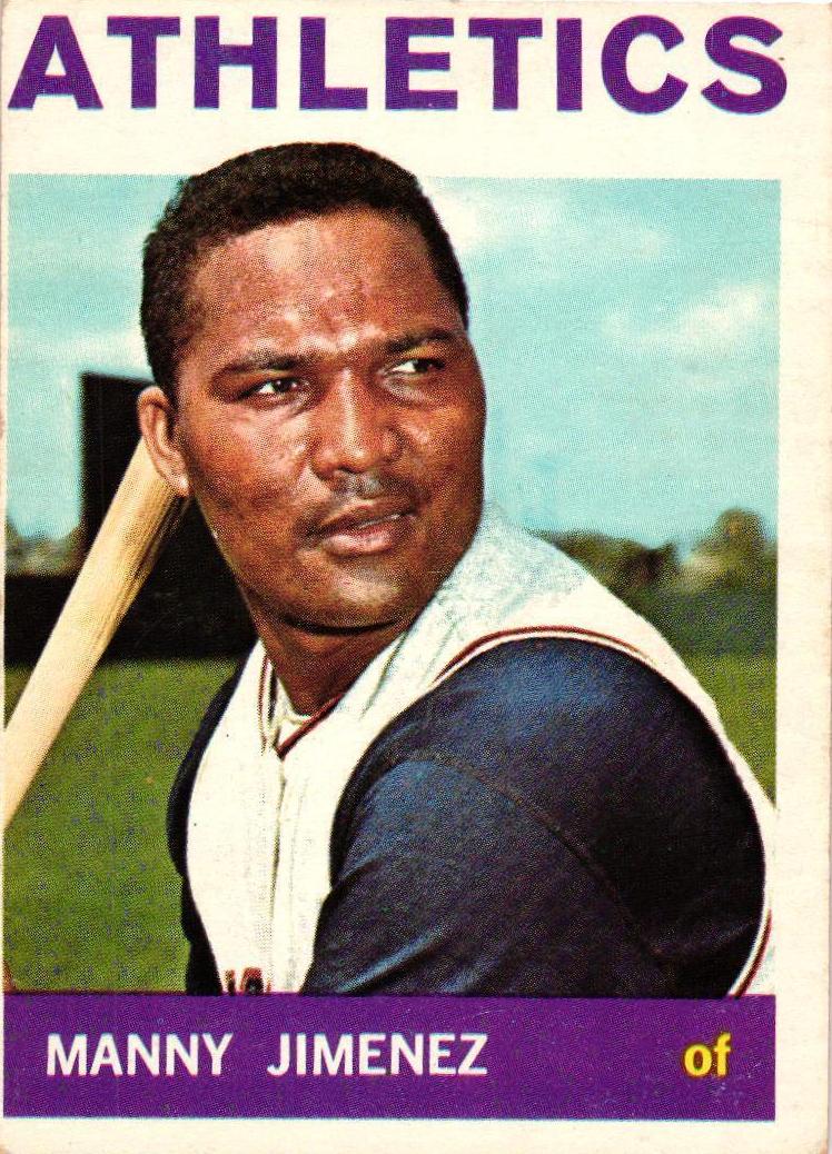 1964 Topps Manny Jimenez #574 card